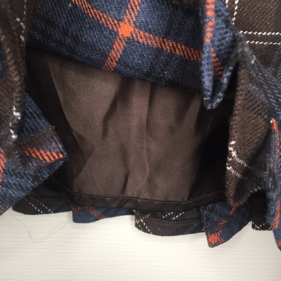 Cabi Heritage Plaid Skirt Style #742 Pleated Trim - Picture 5 of 12